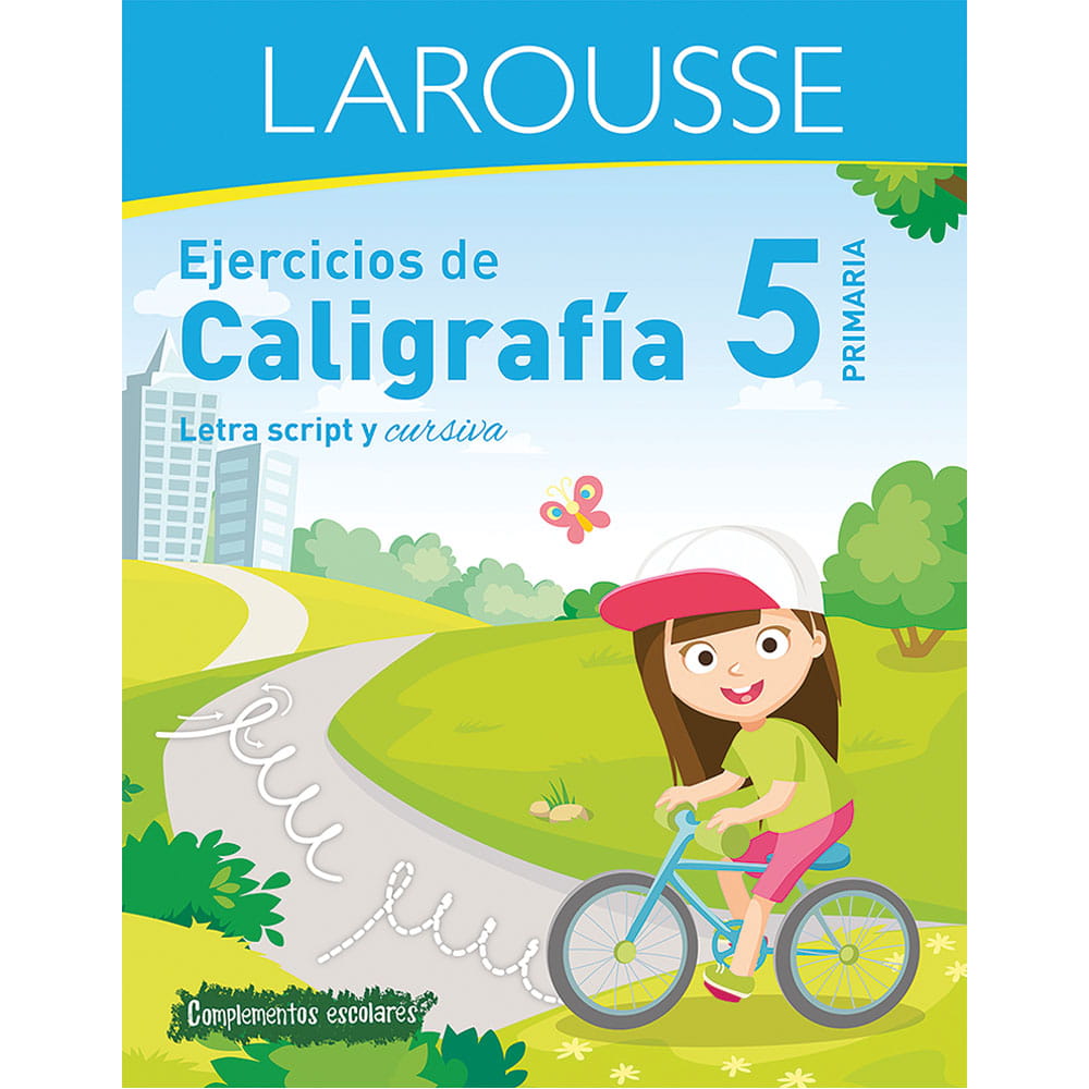 Libro de Ejercicios de Caligrafía con 80 Páginas para Quinto de Primaria Larousse 51975