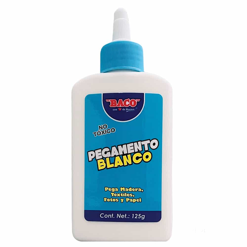Pegamento Blanco con 125 Gr Baco