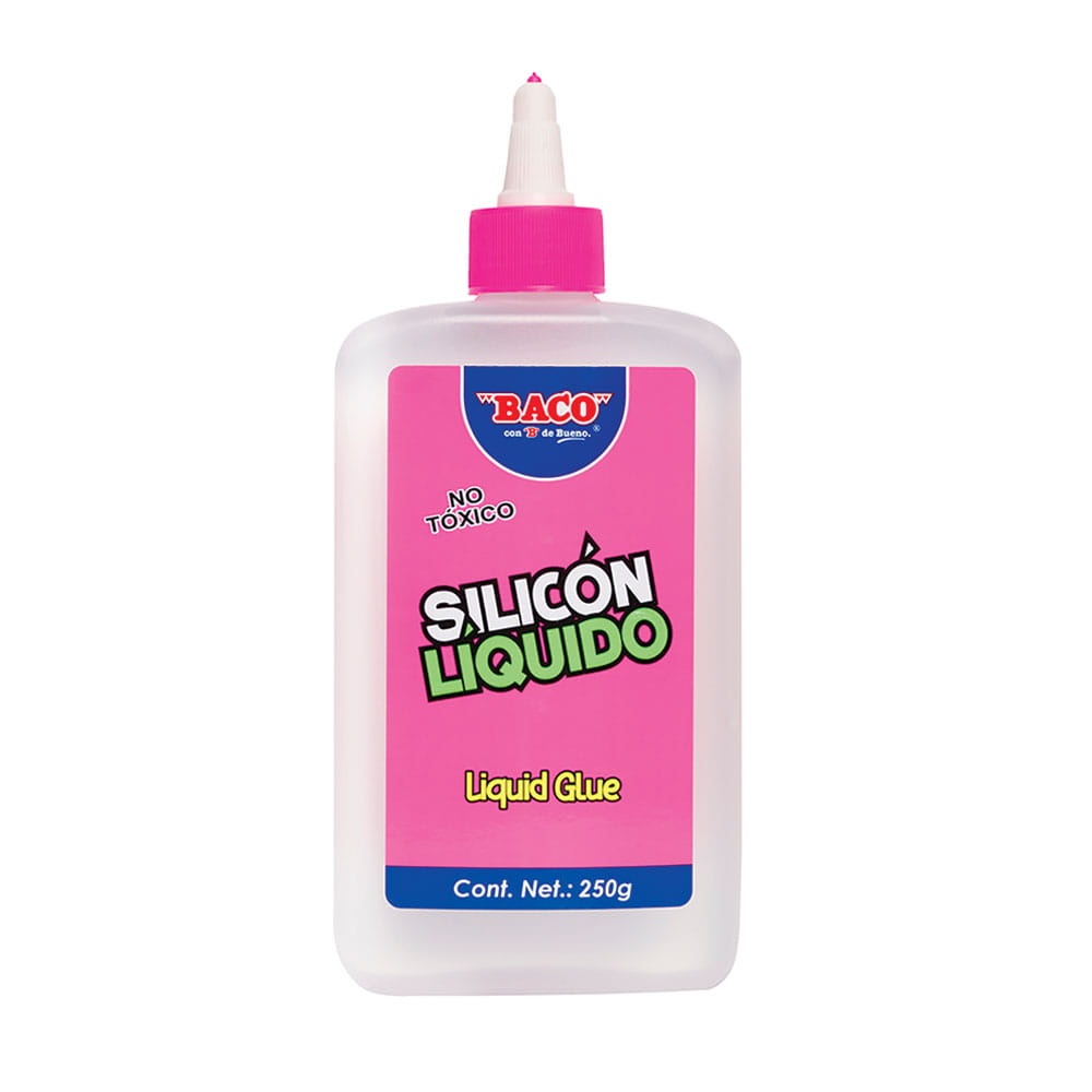 Silicón Líquido para Manualidades Frasco con 250 ml Baco 17765