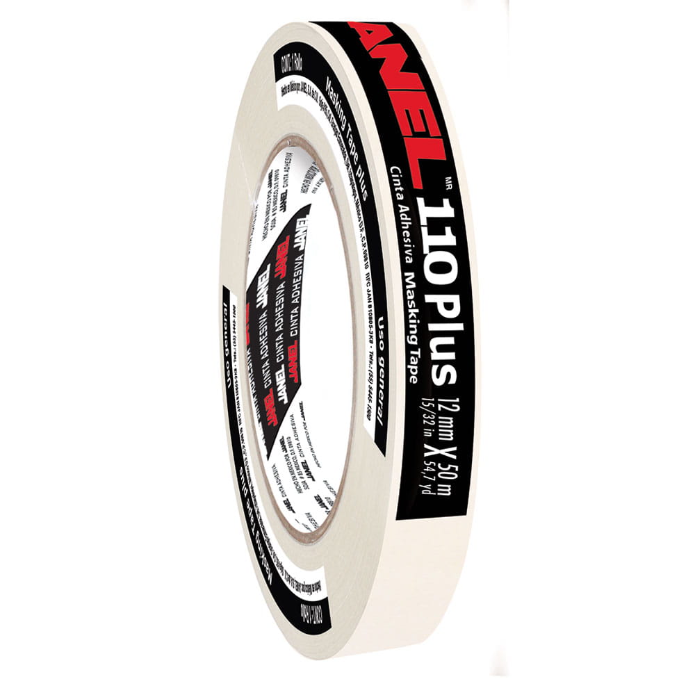 Cinta Masking Tape 110 Plus de .12 x 50 m Janel