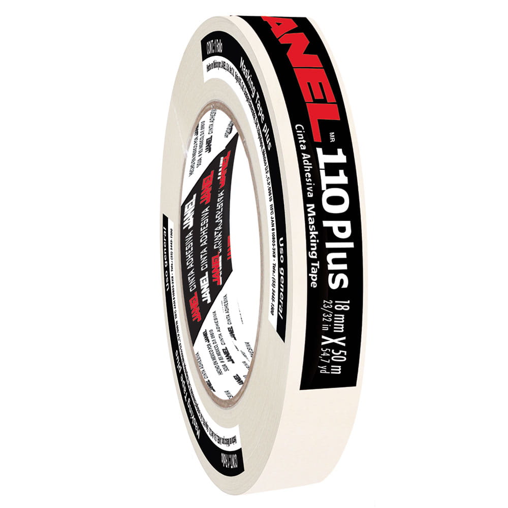 Cinta Masking Tape 110 Plus de .18 x 50 m Janel