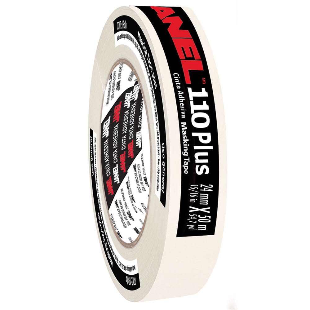 Cinta Masking Tape 110 Plus de .24 x 50 m Janel