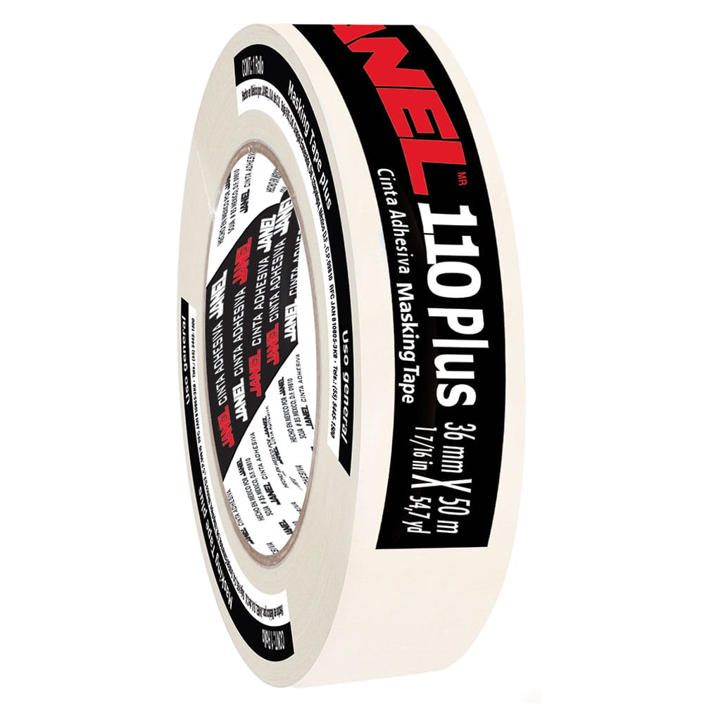 Cinta Masking Tape 110 Plus de .36 x 50 m Janel
