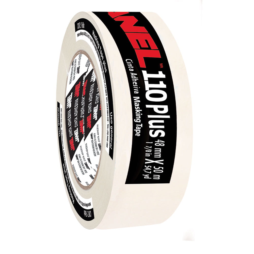 Cinta Masking Tape 110 Plus de .48 x 50 m Janel