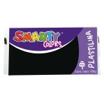 Plastilina Marqueta 180 g Negro Smarty
