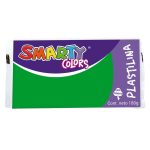 Plastilina Marqueta 180 g Verde Claro Smarty