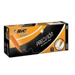 Bolígrafo Punto Fino Stick Negro Caja con 12 Piezas Bic Precisión