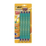 Lápiz con Goma Número 2 Hexagonal Verde Blíster con 8 Piezas Bic Evolution