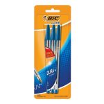 Bolígrafo Punto Mediano Stick Azul Dura+ Blíster con 3 Piezas BIC 966693