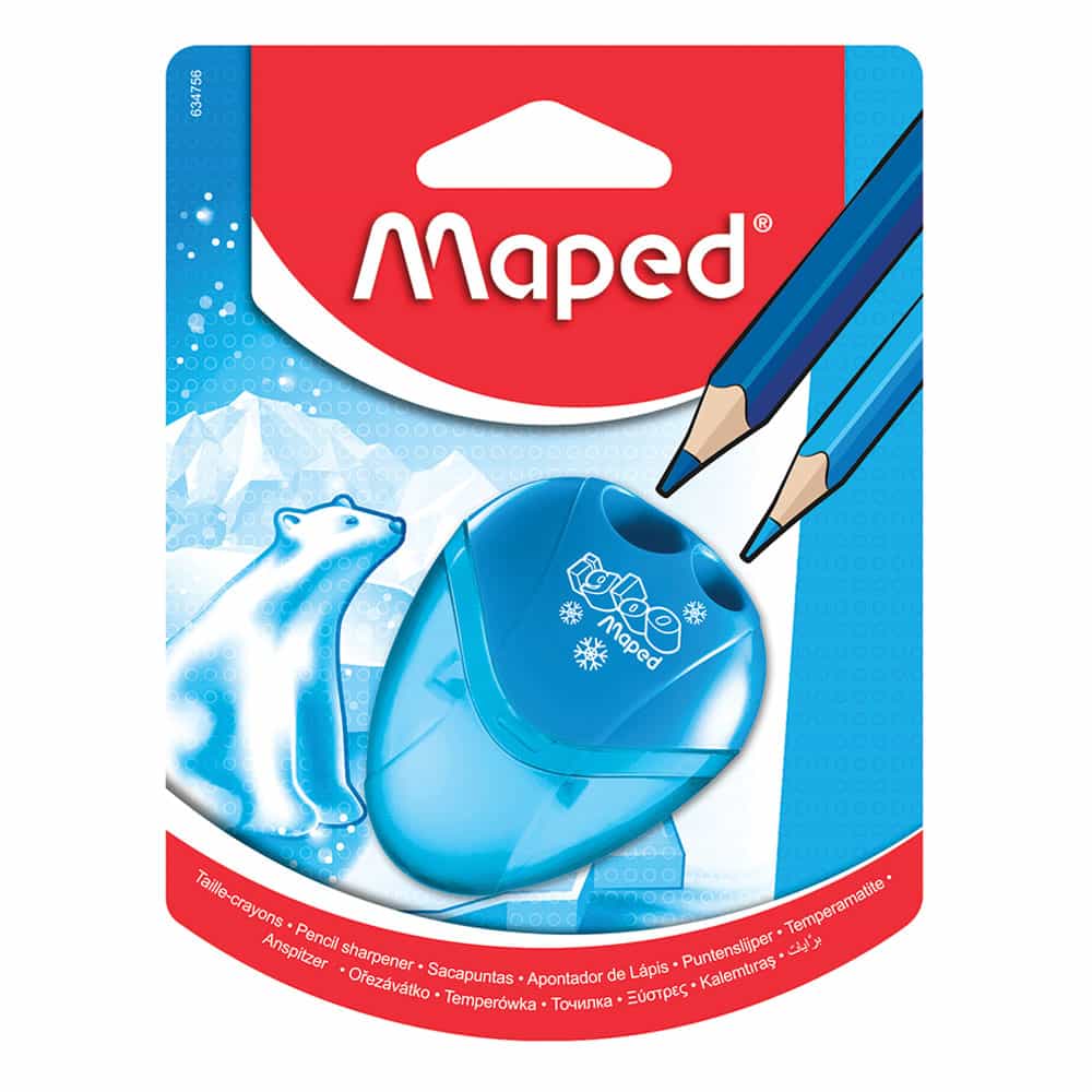 Sacapuntas de Plástico con Depósito grande Igloo Blíster Maped