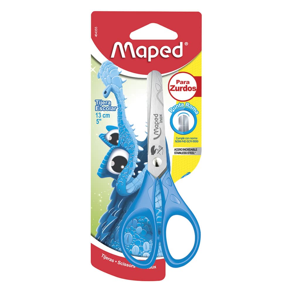 Tijera Escolar para Zurdos Essentials Maped