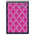 Libreta de Apuntes Bolsillo de Espiral con Post de 40 Hojas Estrella