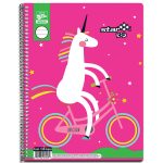 Cuaderno Espiral de 100 Hojas Profesional Blanco Mix Star Kid 0461