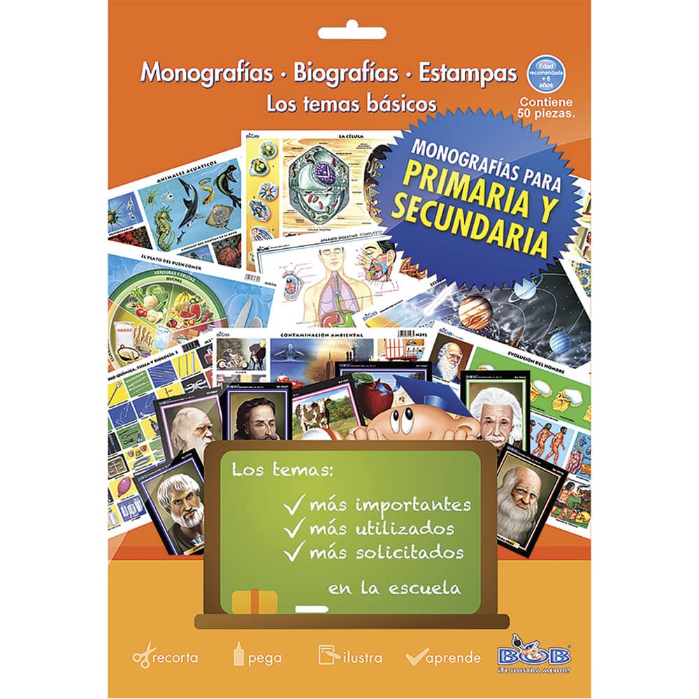 Monografías, Biografías, Los Temas Básicos con 72 Bob