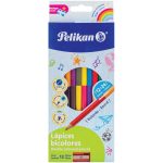 Lápices Doble Color 12 x 24 Redondos Pelikan