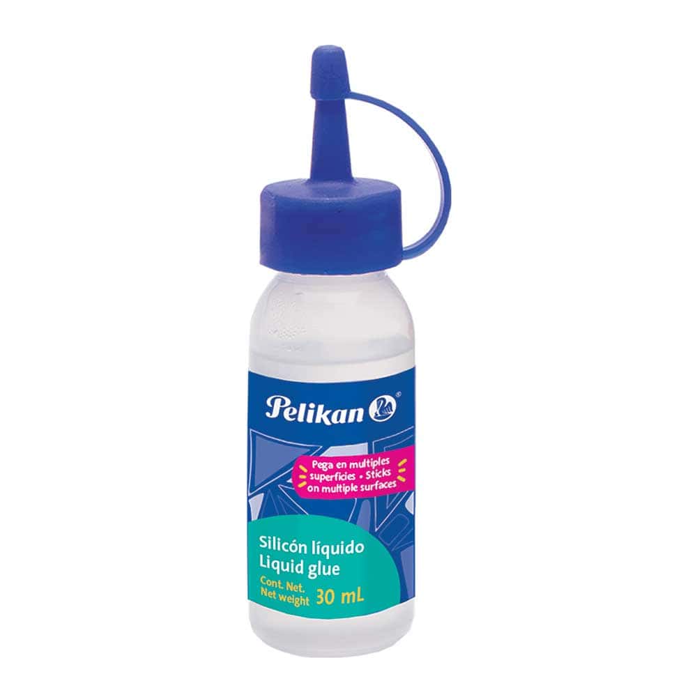 Silicón Liquido con 30 ml Paquete con 6 Piezas Pelikan