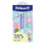 Acuarela de Plástico Estuche con 12 Colores Pastel Junior Pelikan 07501225