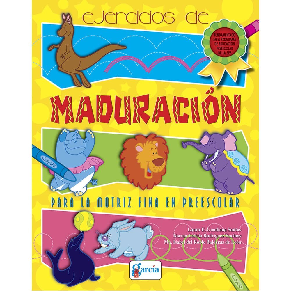 Libro de Ejercicios Maduración Editorial García