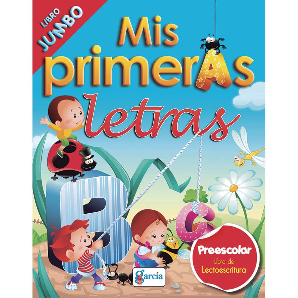 Libro para Iluminar Primeras Letras 192 Páginas Editorial García