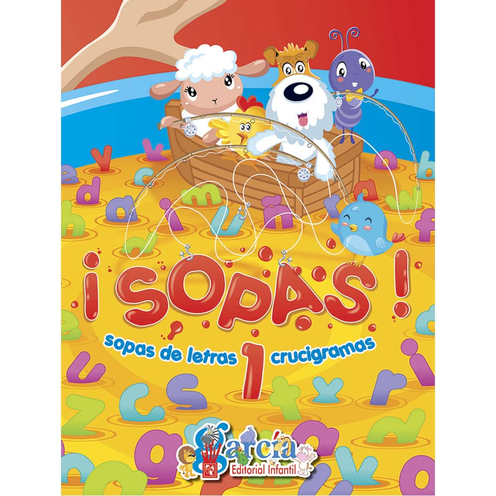 Libro de Actividades Sopa de Letras 1 Editorial García
