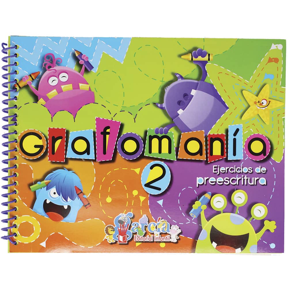 Libro de Ejercicios grafomanía 2 Editorial García