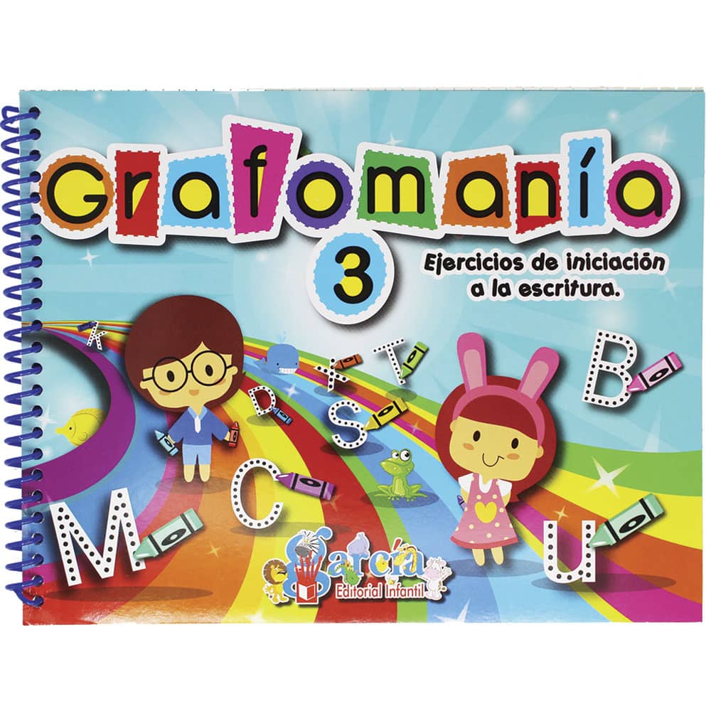 Libro de Ejercicios grafomanía 3 Editorial García