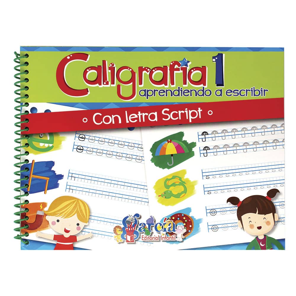 Libro de Ejercicios de Caligrafía 1 Editorial García