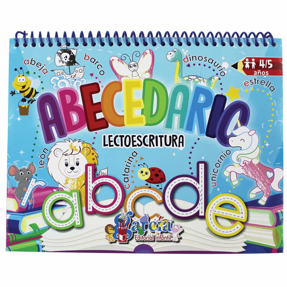 Libro de Actividades Abecedario con 122 Páginas Editorial García 1501