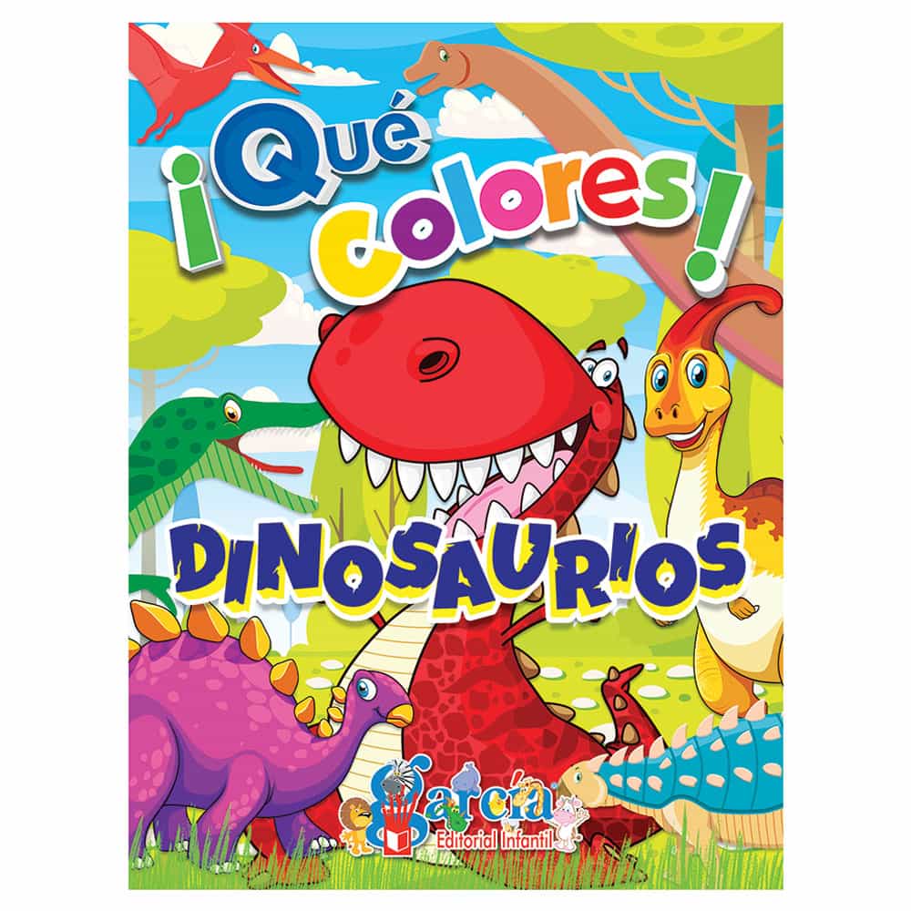 Libro para Iluminar Que Colores con 112 Páginas Editorial García 1217