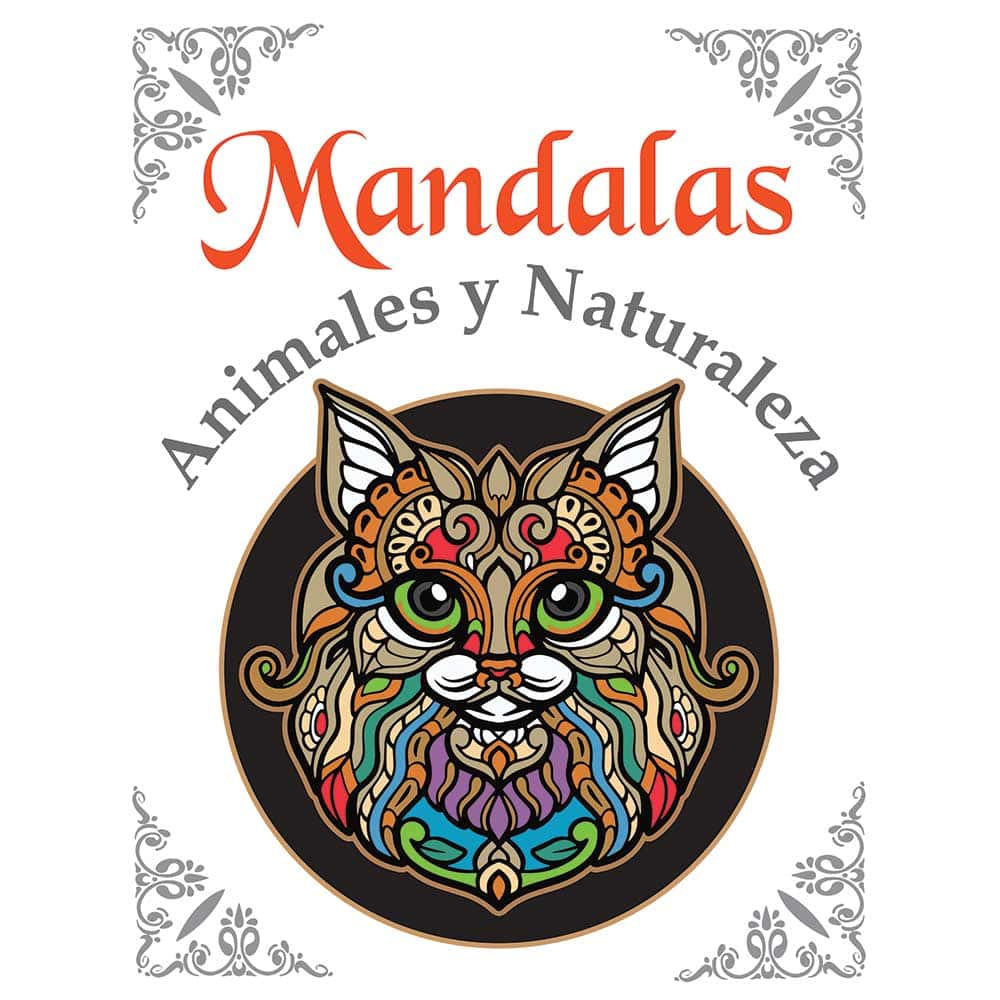 Libro para Iluminar Mandala Animales y Naturaleza Editorial Época 33555
