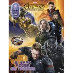 Libro para Iluminar Avengers con 16 Páginas Editorial Great Moments