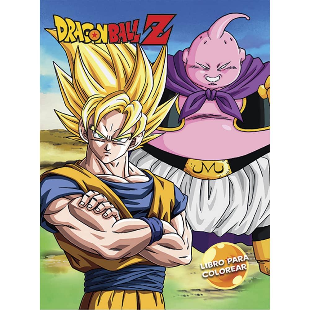 Libro para Iluminar Dragón Ball con 16 Páginas Editorial Great Moments
