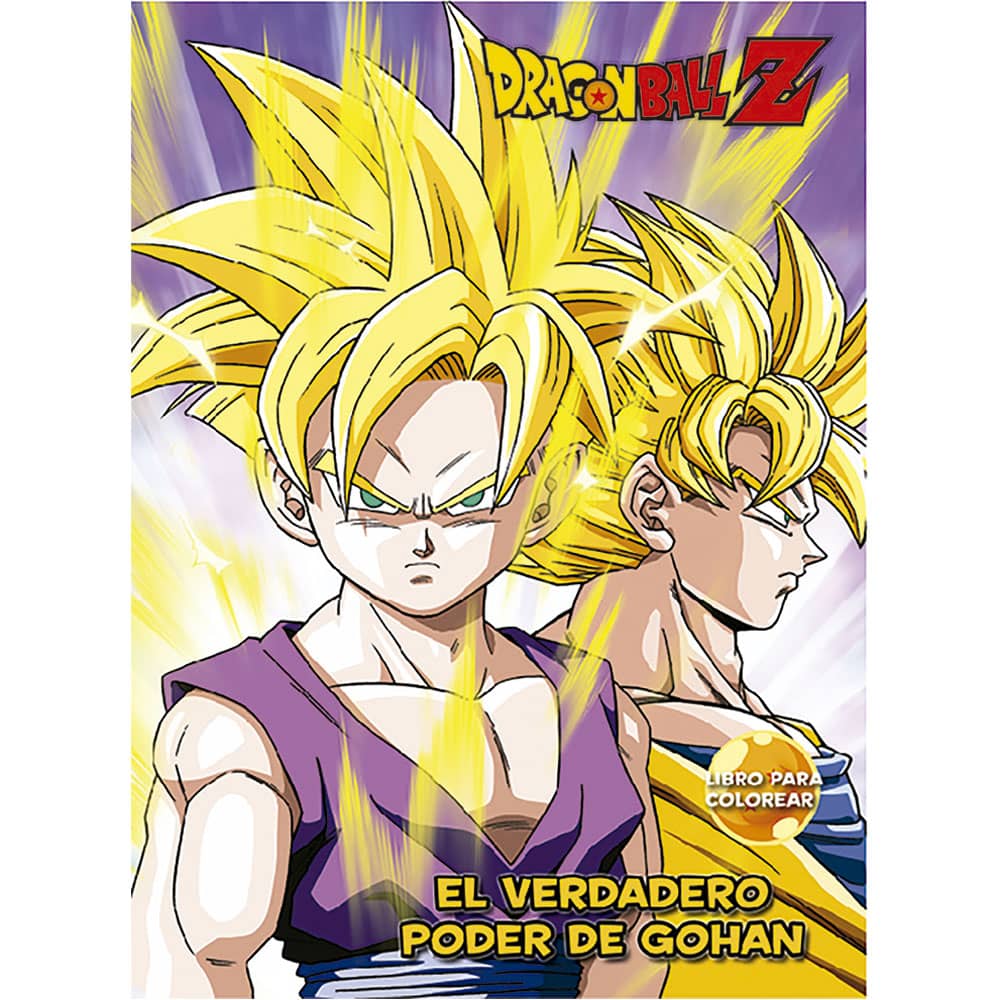 Libro para Iluminar Dragón Ball con 80 Páginas Editorial Great Moments