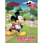 Libro para Iluminar Mickey Mouse con 192 Páginas Editorial Great Moments