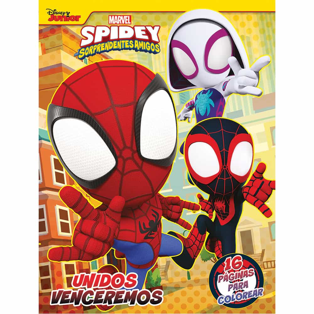Libro para Iluminar spidey de 16 Paginas Great Moments LC16SPY