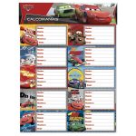 Calcomanía (Sticker) Materias con 20 Piezas Cars Granmark