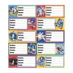 Calcomania (Sticker) para Materias con 20 Sonic Granmark