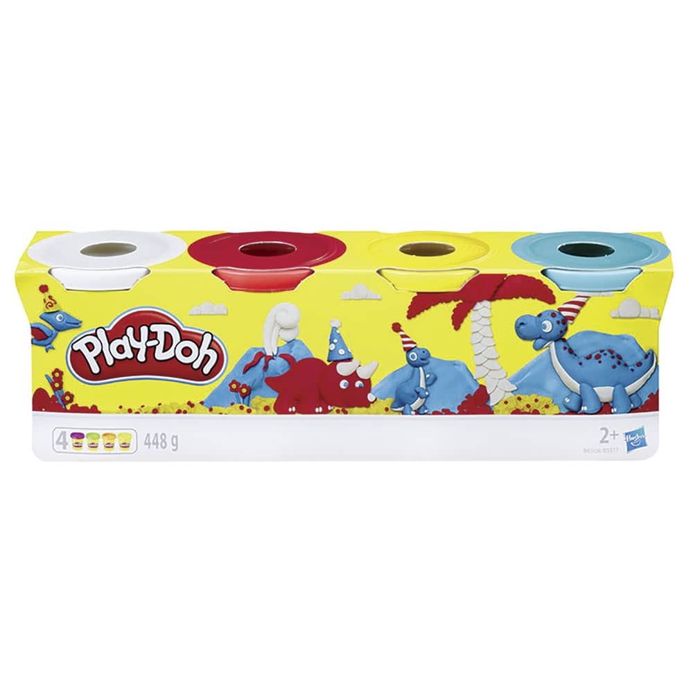 Masa Modeladora Paquete con 4 Colores Básicos Play Doh