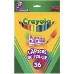 Lápices de Colores Caja con 36 Piezas Largos Redondos Crayola