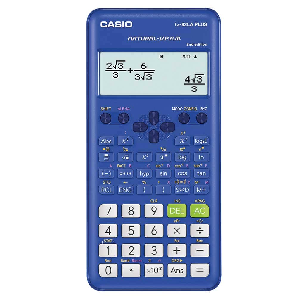 Calculadora Científica de 252 Funciones Azul Casio