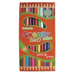 Lápices Doble Color 12 x 24 Redondos Smarty