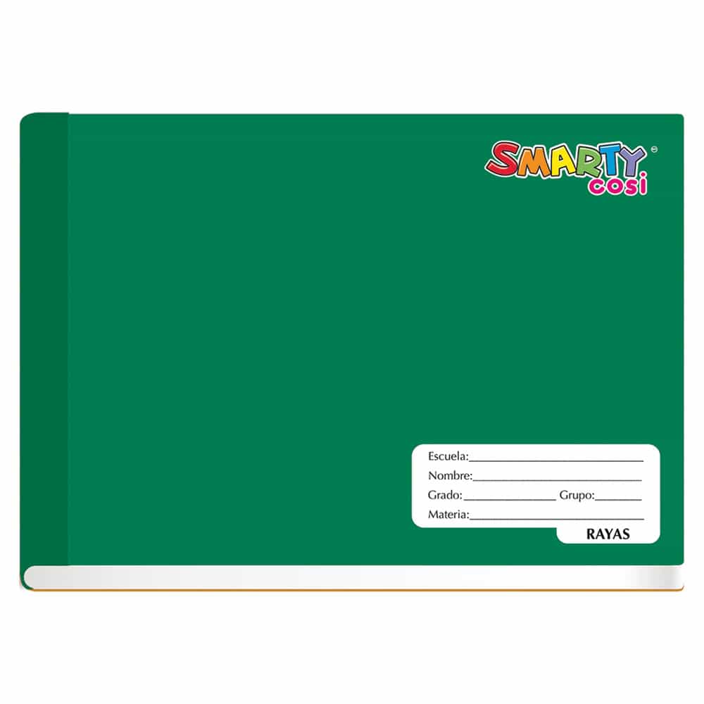 Cuaderno Cosido de 100 Hojas Italiano de Raya Smarty Cosi