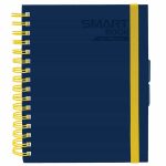 Cuaderno Espiral de 150 Hojas Francés de Cuadro Grande Pasta Dura Silky