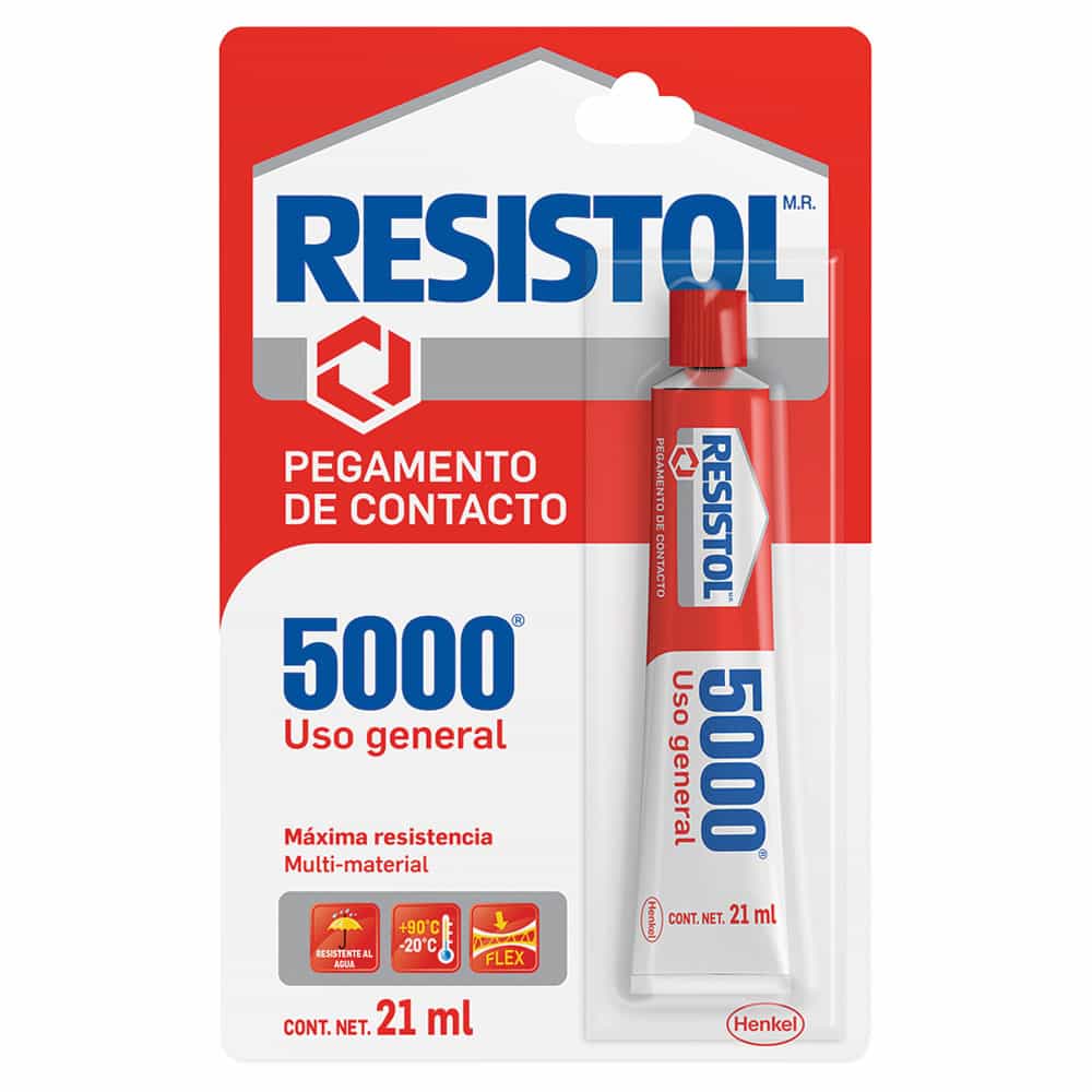 Pegamento de Contacto Resistol 5000 Tubo con 21 ml Resistol