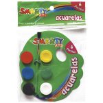 Acuarela Escolar con 6 Colores Smarty