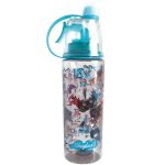 Botella de Plástico Escolar de 600 ml con Popote Smart Cool 32412
