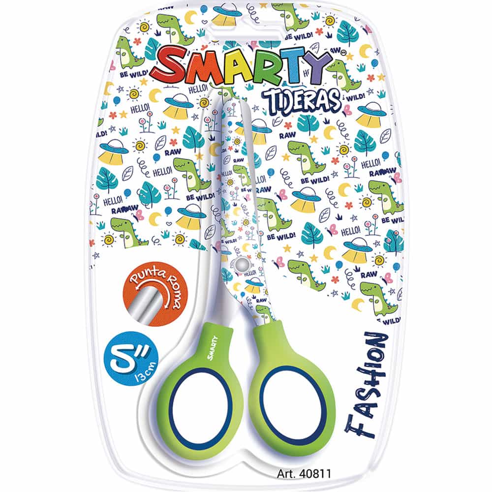 Tijera Fashion de 5" Blíster Smarty