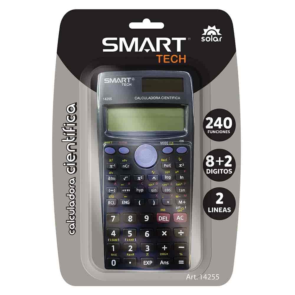 Calculadora Científica de 10 Dígitos con 240 Funciones Smartech