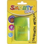 Sacapuntas de Metal con Depósito Cuadrado Blíster Smarty