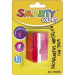 Sacapuntas de Metal con Depósito Triangular con Tapa Blíster Smarty